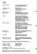 Tekijä- ja esiintyjälista